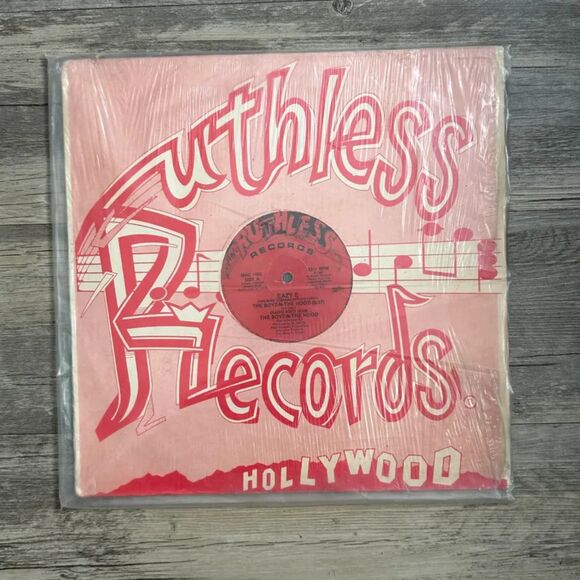 EAZY E THE BOYZ N THE HOOD 12" SINGLE Ruthless Records ORIGINAL HIP HOP NWA DRE - Picture 1 of 6
